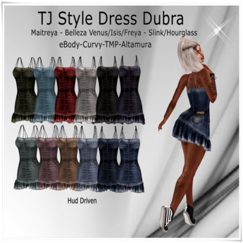 Second Life Marketplace - TJ Style Jeans Dress Dubra